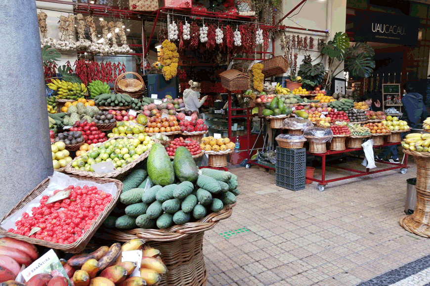 Exotic fruits of Madeira
